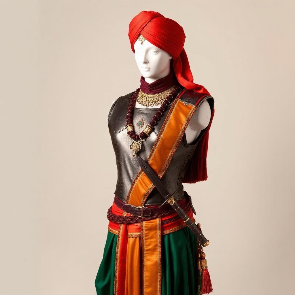 Jhansi Ki Rani Costume
